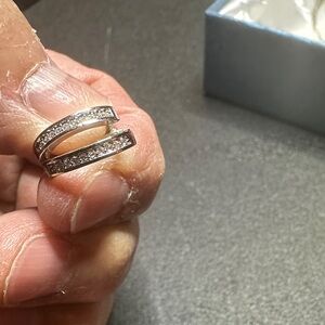 Elegant Silver Women's Hoop Earrings